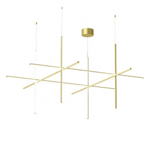 Modern Simple Customized Long Geometric Combination Small Group Chandelier Hot Loft Style for Duplex Living Room Show Room SSM-9900 image 1