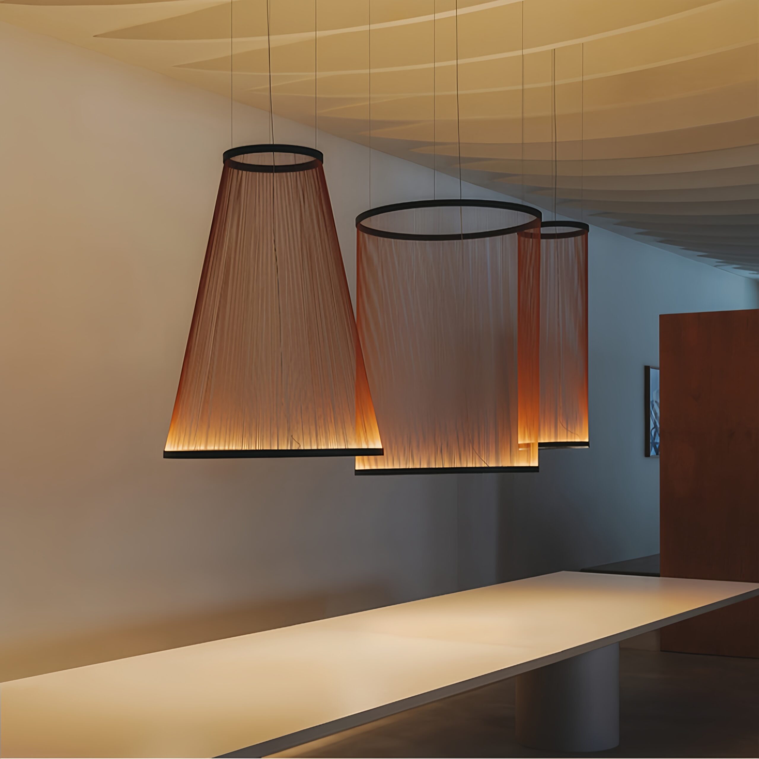 2025 Designer Lamps 3000K Architectural Lighting Handmade Tassel Pendant Lights Chandelier for Villa Hotel Restaurant Decor