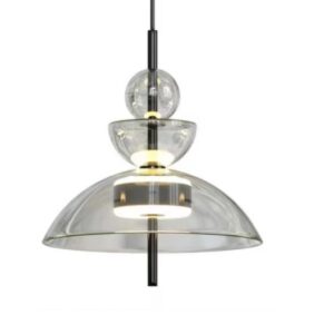 Contemporary gold black hanging dining table lamp modern pendant lights chandelier SSM-2407 image 1
