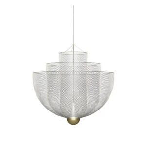 Post Modern Nordic Led Metal Mesh Chandelier Unique Lobby Chandelier SSM-8088-02 image 1