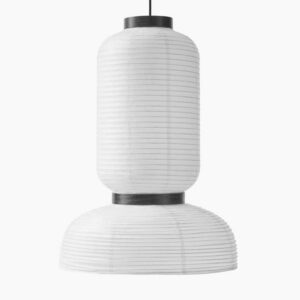 Art Nouveau Nordic Meal Lantern Black and White Chandelier Japanese Rice Paper Pendant Lighting Ceiling Lamp Decorative Lighting SSM-9731 image 1