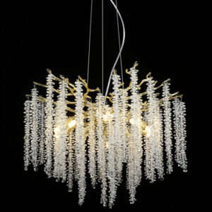 Luxury Living Room Lamp Crystal Ceiling Lamp Villa Banquet Decoration Tree Branch Crystal Chandelier SSM-6018 image 1