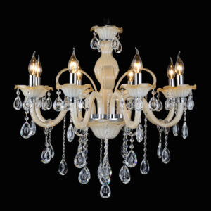 Modern luxury champagne crystal chandelier home living room bedroom pendant lamp hotel wedding banquet hall decoration lighting SSM-8093-02 image 1