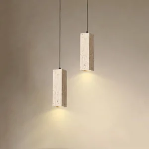 Scandinavian Family Apartment Decorative Atmosphere Pendant Lamp Japanese Wabi Sabi Restaurant Water Bar LED Small Droplight SSM-2048 image 1