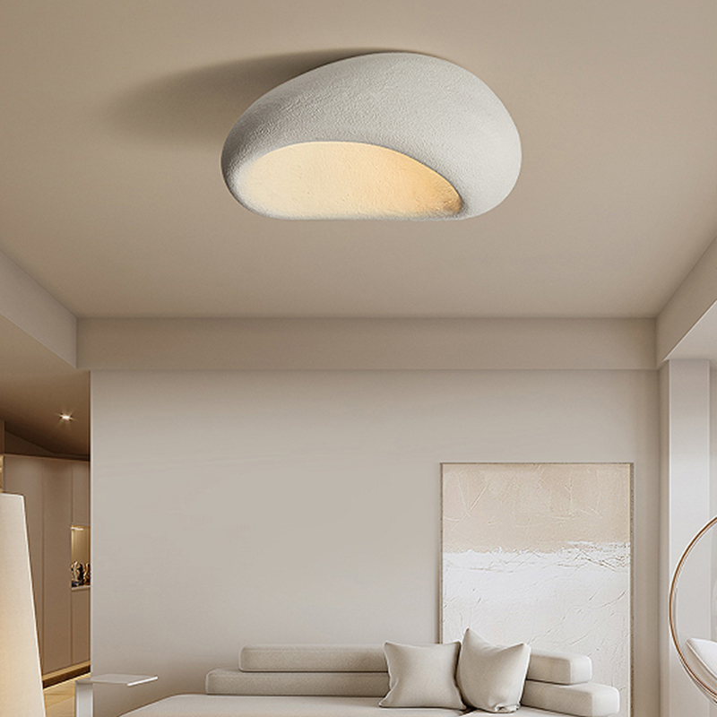 Nordic Minimalist Wabi Sabi Style Led Ceiling Lamps Chandelier Lustre Living Room Dining Room Home Decor Bedroom Lights Fixture