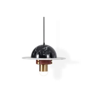 Modern Cement Planet Bedside Pendant Lamp for Dining Room Living Room Bedroom Creative Design with Project Installation Service SSM-9887 image 1