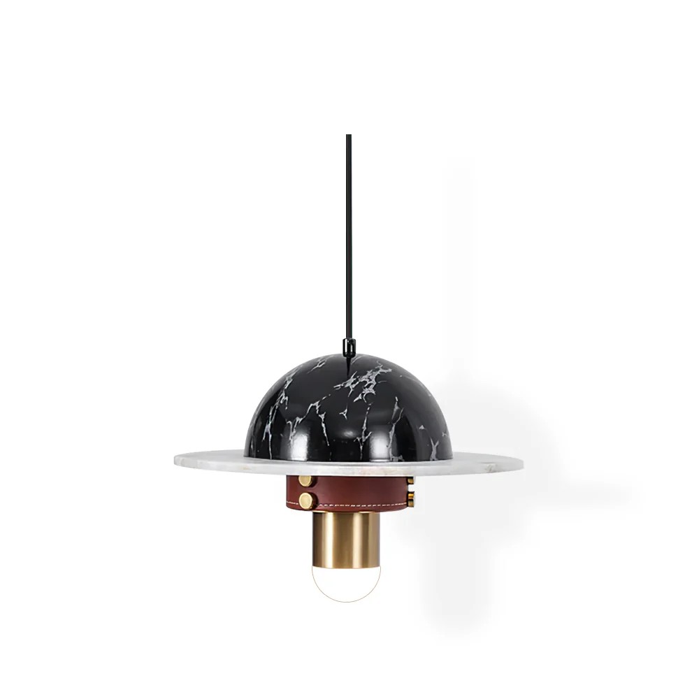 Modern Cement Planet Bedside Pendant Lamp for Dining Room Living Room Bedroom Creative Design with Project Installation Service