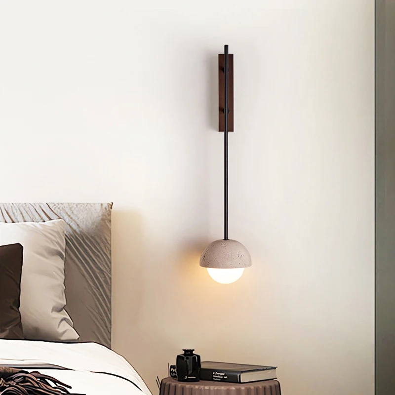 Modern Creative Wabi Sabi Flower Apartment Shaped Home Decoration Wall Lamp Simple and Warm Bedroom Bedside Led Sconce Light