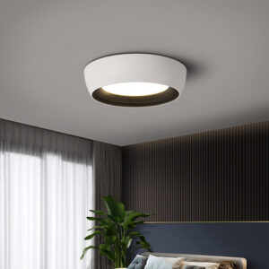 New Nordic Creative Living Room Ceiling Light White Circular Restaurant Lighting LED Ceiling Light SSM-9795 image 1