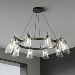 Light Luxury Living Room Chandelier Modern Minimalist Dining Room Living Room Bedroom Personality Art Lamps WSM-8018 image 1