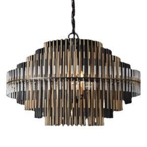 American modern luxury brass indoor chandelier for living room dining room bedroom bedside SSM-0028 image 1