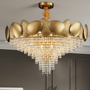 Modern Luxury Living Room Hotel Crystal Ceiling Lighting Lights Led Chandelier SSM-9219 image 1