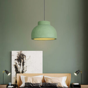 Japanese Aesthetic Wabi Sabi Style Creative Modern Simple Pendant Light Resin Design Hanging Lamp SSM-9738 image 1