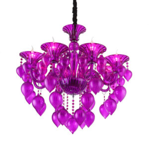 indoor crystal chandelier family banquet hall decoration lighting entertainment venue club color luster pendant lamp SSM-9064 image 1