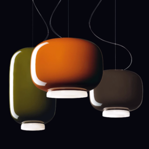 simple light luxury glass pendant light designer restaurant bar decorated modern chandelier SSM-3620 image 1