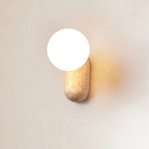 Cream Style Bedroom Bedside Led Wall Lamp Nordic Minimalist Staircase Bathroom Japanese Design Sense Retro Sconce Corridor Light SSM-2250 image 1