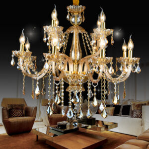 European modern style chandelier decoration hotel chandelier luxury crystal pendant chandeliers SSM-8060-02 image 1