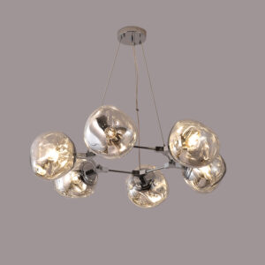 Nordic Customizable Lava Lamp Creative Duplex Villa Living Room Chandelier Lamp Restaurant Bar Designer Pendant Light WSM-2907 image 1