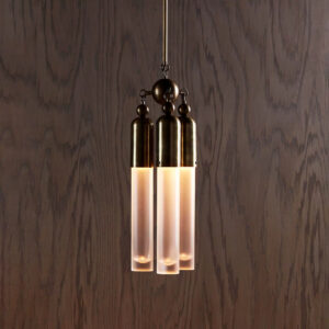 American Retro Pendant Light Restaurant Living Room Bedroom Bedside Retro Black Metal Chandelier SSM-9840 image 1