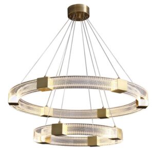 Modern Minimalist Nordic Style LED Chandelier Luxury Round Led Chandelier Pendant Light SSM-8053-01 image 1