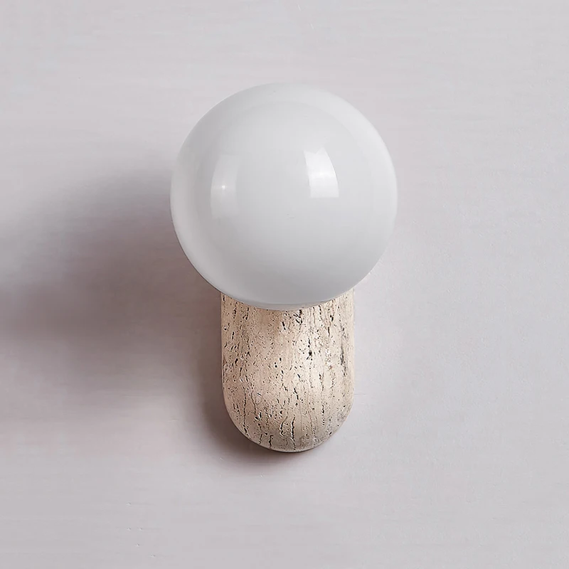 Cream Style Bedroom Bedside Led Wall Lamp Nordic Minimalist Staircase Bathroom Japanese Design Sense Retro Sconce Corridor Light