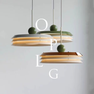 Medieval Restaurant Chandelier Designer Nordic Personality Creative Round Table Lamp Full Spectrum Eye protection Lamp SSM-8027 image 1