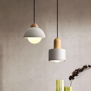Wabi sabi Cement Pendant Light Grey Bedside Hanging Lamp Home Indoor Nordic Decor Dining Room Restaurant Hotel Bar Droplight SSM-2052 image 1