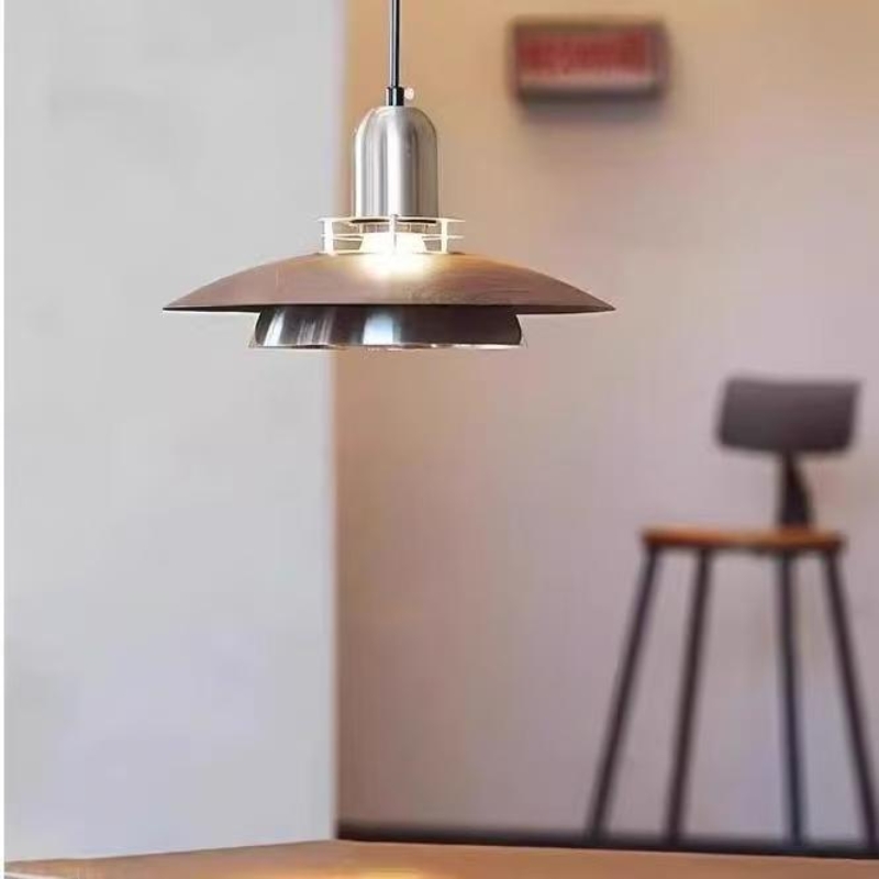 American Retro Industrial Style Iron Bar Hotel LED Balcony Small Chandelier