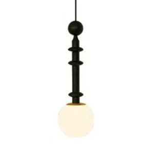 Medieval Wabi sabi Style French Retro Bedroom Bedside Small Chandelier American Design Single Head Bar Long Line LED Lamp SSM-8008 image 1