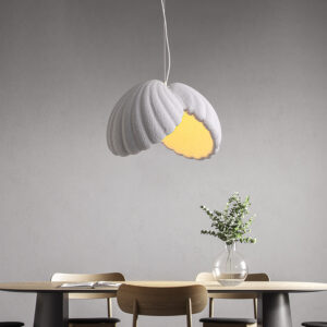 Decorative Lamp Creative Personality Wabi Sabi Style Villa Living Room Shell Original Artistic Pendant Lamp SSM-0072 image 1