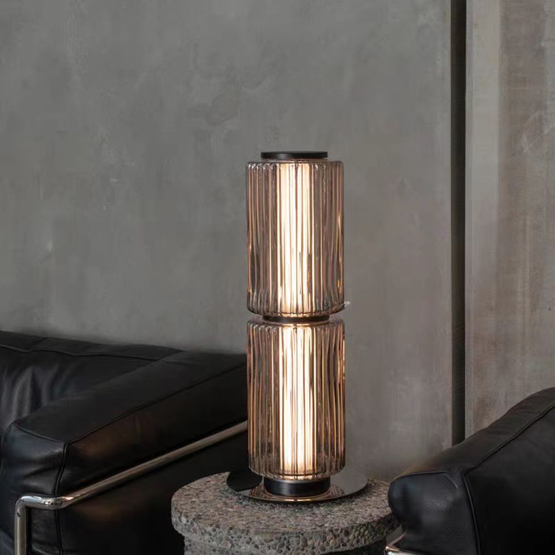 New style Light Luxury Minimalist Living Room Floor Lamp Designer Model Room Lamp Modern Art Glass table Lamp