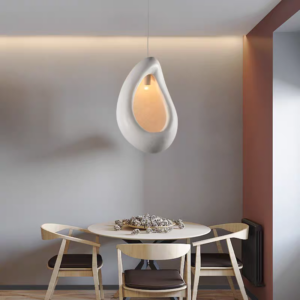 Minimalist Resin Chandelier for Homestay Creative Art Decoration for Model Bedroom and Restaurant Pendant Lights SSM-9763 image 1