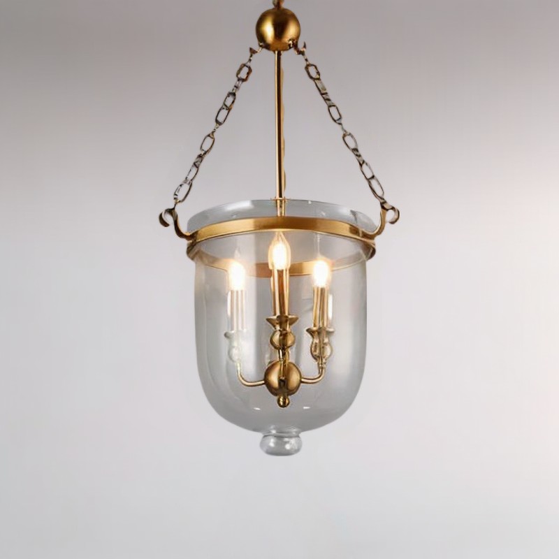 Industrial Style Hanging Lamp Contemporary Living Room Kitchen Island Decorative Glass Bucket Pendant Chandelier Lights