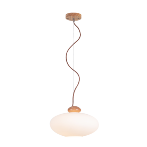 Modern Nordic E27 LED Pendant Light Single Head Milk White 80 Bedside Decor Chandeliers Pendant Lights for Home Glass Lighting SSM-8011 image 1