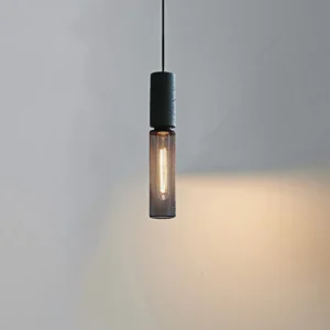 Loft Designer Creative Personality Iron Art Cement Droplight Modern Restaurant Retro Grid Chandelier Model Room Pendant Lamp SSM-2028 image 1