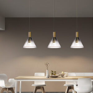 Modern Decoration Multi Color Indoor Decorative Glass Hanging Light Small Led Pendant Lamp Light SSM-3609-01 image 1