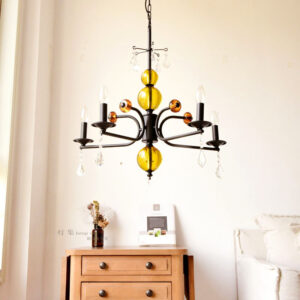 Symphony Chandelier Simple Nordic Medieval Decorative Lamps Atmosphere Retro Feeling Living Room Hall Bedroom Main Light SSM-3305-02 image 1