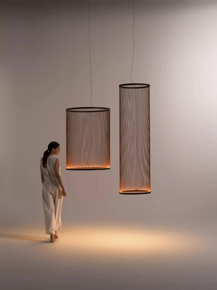 Modern Minimalist Chandelier Living Room Dining Table Pendant Lamp Villa Staircase Restaurant Lighting Fixture