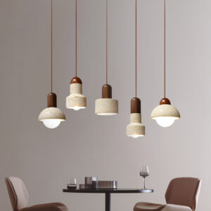 Modern Interior Decoration Shade Hanging Lighting LED Nordic Lamp Pendant Lampmodernete Stone Contemporaryning Room Home SSM-2036-05 image 1