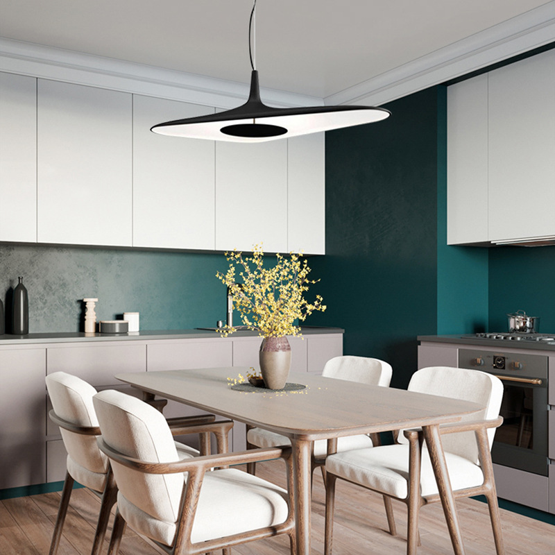 D23 6in Modern Resin LED Chandelier Living Room Corridor Indoor Lighting Lamp Home Decor Dining Table Bedroom Pendant Light