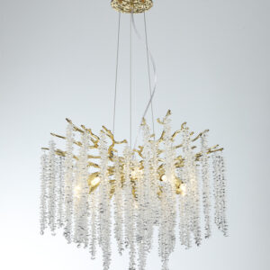 French Light Luxury Art Chandelier Living Room Bedroom Villa Aluminum Tree Barch Chandelier SSM-6013 image 1