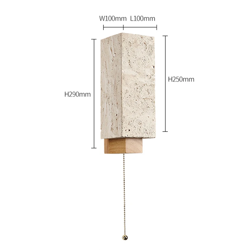 New Wabi Sabi Home Decor Atmosphere Wall Light Cream Style Simple Living Room Bedroom Bedside Table Corridor LED Wall Lamps