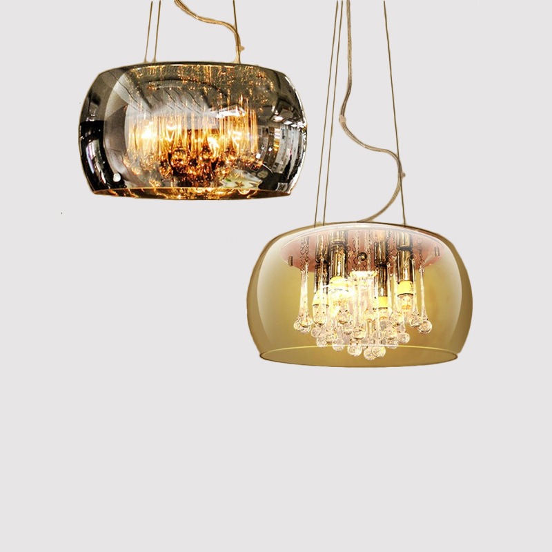 Glass Crystal Chandeliers Pendant Light Lamp Home Decor Hanging Glass Cafe Dining Modern Kitchen Design Bar 20 Contemporary 80