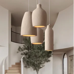 Oriental Aesthetic Wabi Sabi Lamp Wabi Sabi Light Lamp Chandelier for Kitchen Island Lighting Pendant Wabi Sabi Pendant Light SSM-0062 image 1